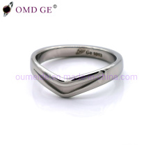 England Fashion Simple Lover Sterling Silver Rings with High Quality